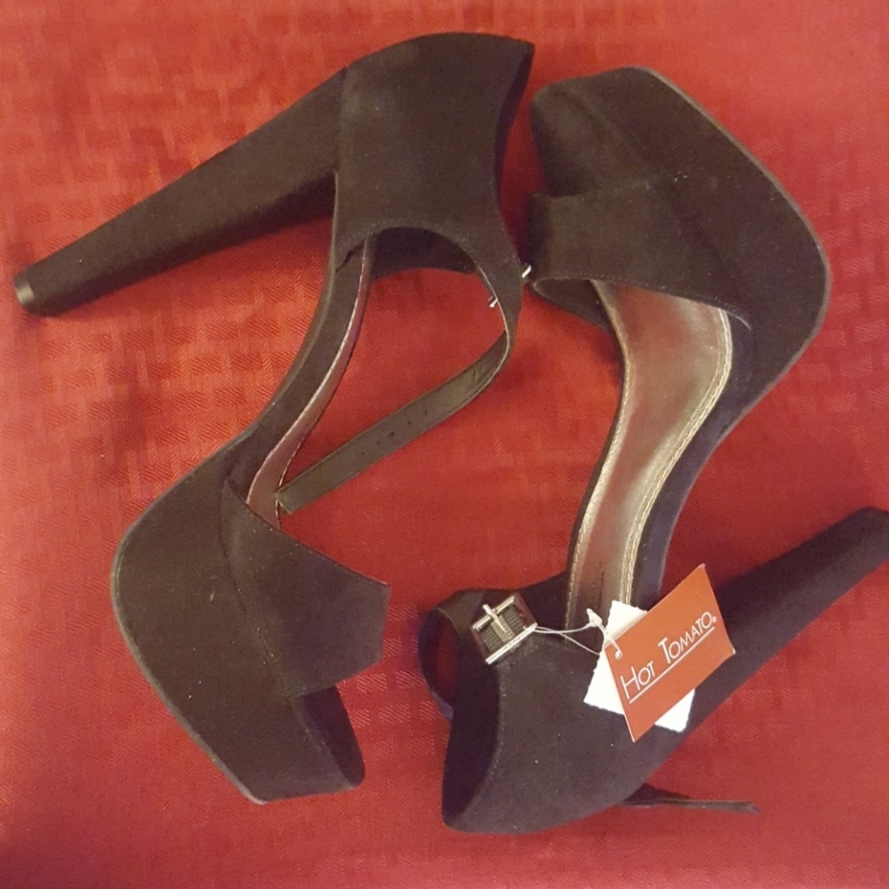 NWOB Suede Heels size 11M